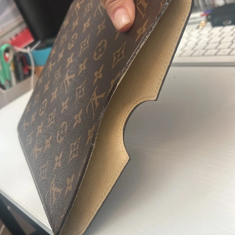 Authentic Louis Vuitton iPad Sleeve Monogram Canvas Case